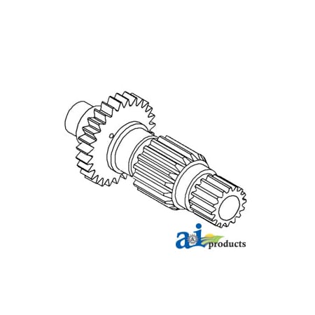 A & I Products Shaft, Main Transmission 14" x6" x6" A-C5NN7C094A